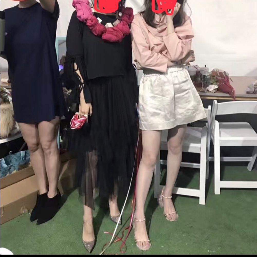 Elegant Cos silk skirt